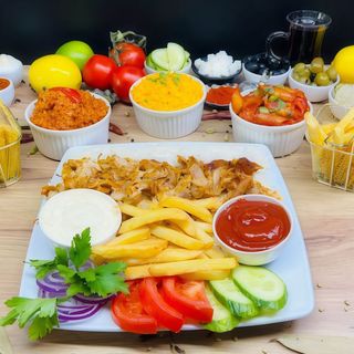 Zestaw Kebab na Talerzu duży