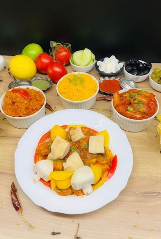 Kaczka z pieczarkami