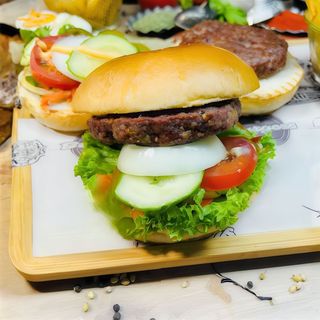 Baranina Burger duży