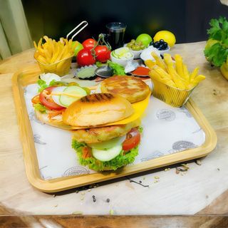 Cheese Burger Kurczak mały