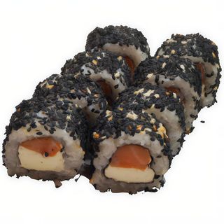 California z łososiem w sezamie