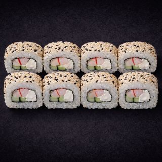 Philadelphia z surimi w sezamie