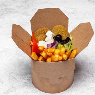 Kebab box wegetariański