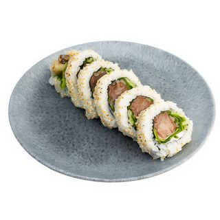 Uramaki - Tuńczyk w tempurze z awokado i chilli
