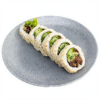 Uramaki z wołowiną w tempurze 6 szt.