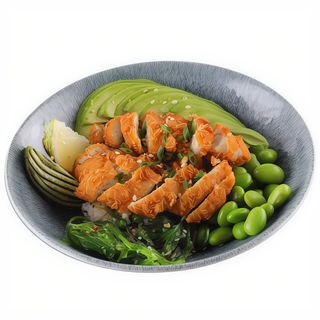 Sushi bowl z chrupiącym kurczakiem 90g /200g