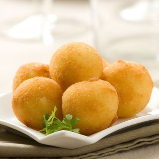 Pieczone kulki ziemniaczane