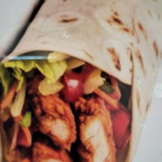 Tortilla sredni z frytki