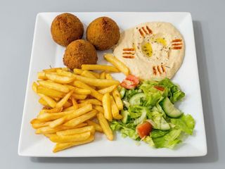Dania Falafel z Hummusem