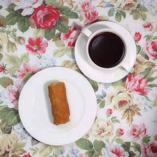 Barszczyk z krokietem mięsnym