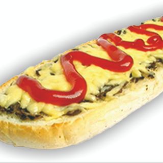 Zapiekanka – toasted cheese baguette 