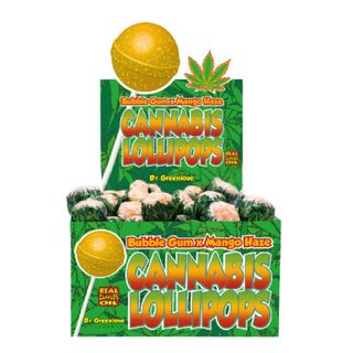 Lizak konopny Bubblegum x Mango Haze