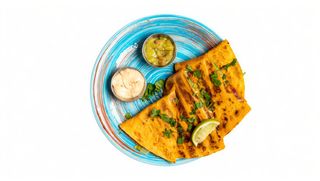 Quesadilla jackfruit vege