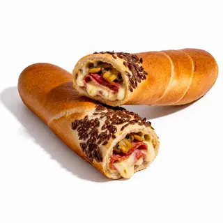 Salami z pieczarkami