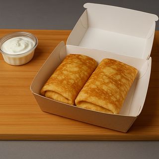 Naleśniki z wieprzowiną