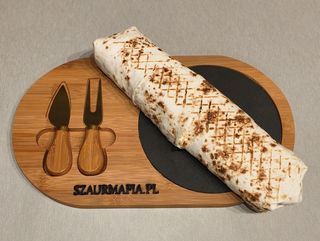 Szaurma Bawarska VEGE Z pieczarkami