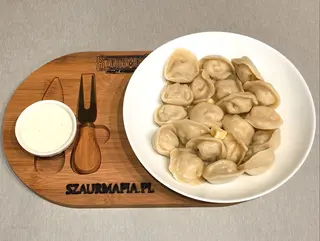 Pielmieni gotowane z kurczakiem