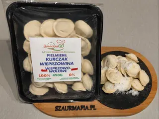 Pielmieni z wieprzowiną mrożone