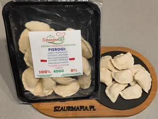 Pierogi z twarogiem i rodzynkami mrożone