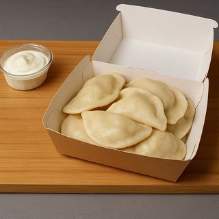Pierogi z ziemniakami i twarogiem