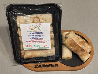 Naleśniki z kapustą i pieczarkami mrożone