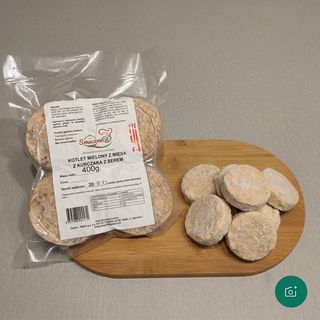 Kotlet mielony z mięsa kurczaka z serem mrożony