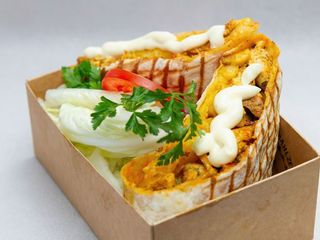 French tacos z halloumi rozmiar M