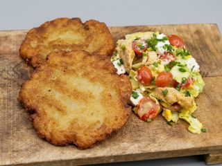 Placki o kurczę na wypasie