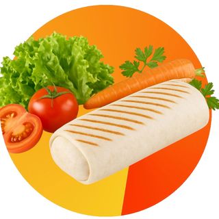 Średni Rollo Tortilla Samo mięso