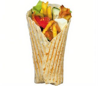 Mega rollo z frytkami