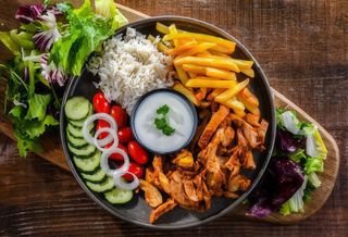 Kebab na talerzu Standard