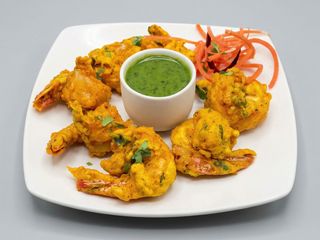 Prawn pakora 