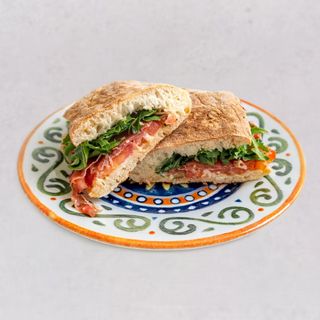 Panino crudo i mascarpone
