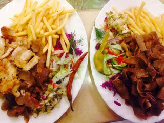 Kebap Na Talerzu z karkówką - Standard