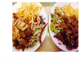 Kebap Na Talerzu z cielęciną - Standard