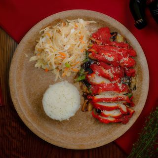 Udko na Chrupko z Warzywami