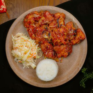 Ryba z Cebulą na Ostro