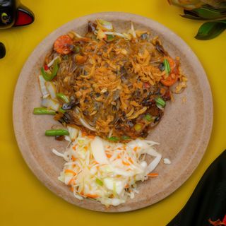 Marakon Smażony z Warzywami