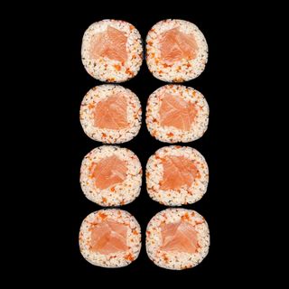 Maki bez ryżu z łosośiem