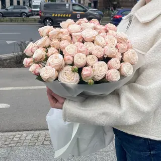 19 róż piwoniowych