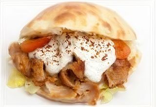 Kebab american z serem