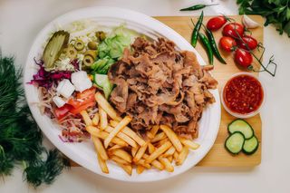 Talerz Wege z Falafelem duży