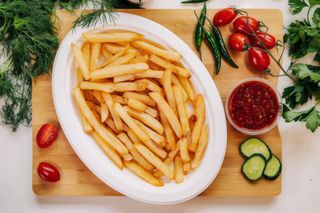 Frytki z serem małe