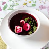 Barszczyk czerwony z kołdunami 400ml