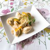 Pierogi z mielonym mięsem wieprzowym