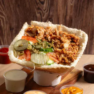 Kebab w Bułce Mega