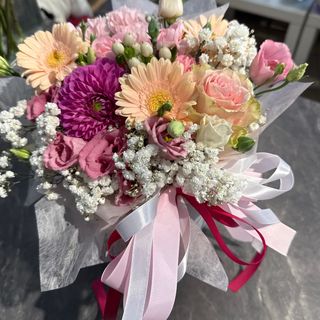 Flower box pastelowy 