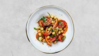 Sałatka kabuli chana chaat