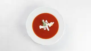 Zupa cream tomato soup