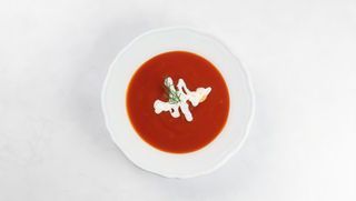 Zupa cream tomato soup
